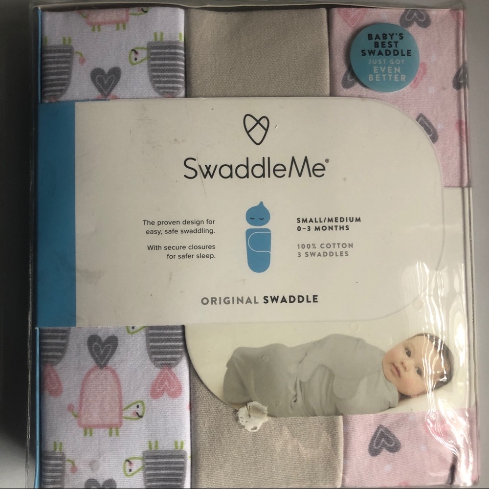 Swaddleme Original 3-pack S/M or 0-3m